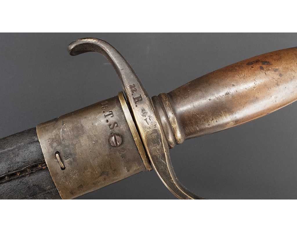 Militaria GLAIVE MODELE 1849 D'ARTILLERIE FASCHINENMESSER EMPIRE ALLEMAND - PRUSSE 1851 {PRODUCT_REFERENCE} - 7