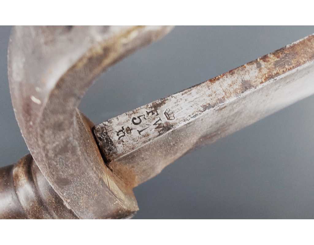 Militaria GLAIVE MODELE 1849 D'ARTILLERIE FASCHINENMESSER EMPIRE ALLEMAND - PRUSSE 1851 {PRODUCT_REFERENCE} - 9