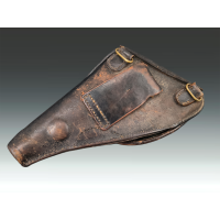 Militaria RARE ETUI REVOLVER 1874 OFFICIER  MEDECIN  INTERIEUR FEUTRINE VERTE {PRODUCT_REFERENCE} - 2