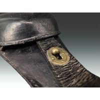 Militaria RARE ETUI REVOLVER 1874 OFFICIER  MEDECIN  INTERIEUR FEUTRINE VERTE {PRODUCT_REFERENCE} - 4