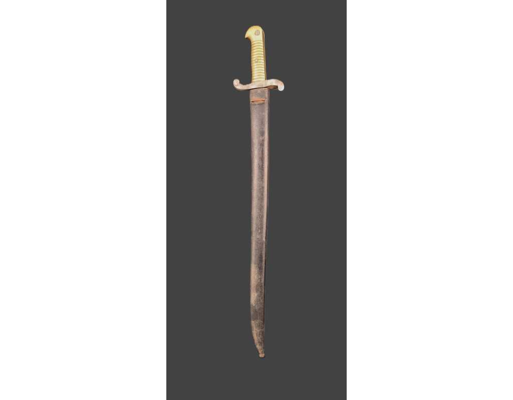 Militaria BAIONNETTE MODELE 1842 FRANCE XIXè {PRODUCT_REFERENCE} - 1