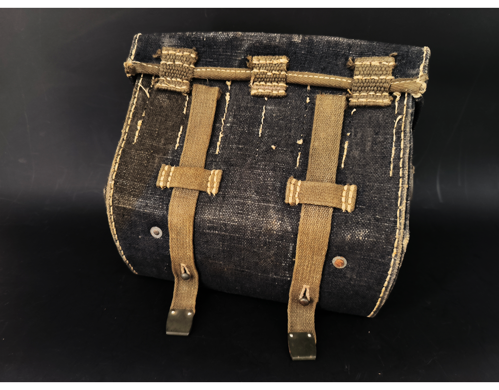 Militaria ETUI SACHOCHE TOILE BLEU LUFT  PORTE FUSEE ALLEMAGNE {PRODUCT_REFERENCE} - 3