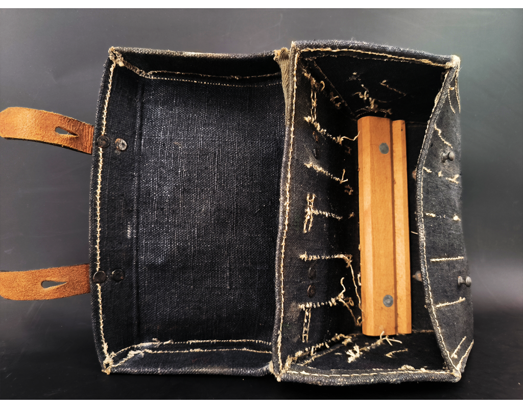 Militaria ETUI SACHOCHE TOILE BLEU LUFT  PORTE FUSEE ALLEMAGNE {PRODUCT_REFERENCE} - 5
