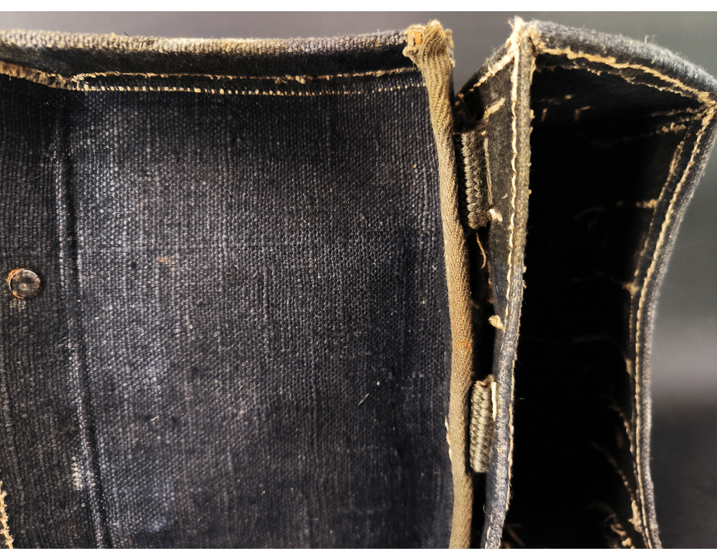 Militaria ETUI SACHOCHE TOILE BLEU LUFT  PORTE FUSEE ALLEMAGNE {PRODUCT_REFERENCE} - 6