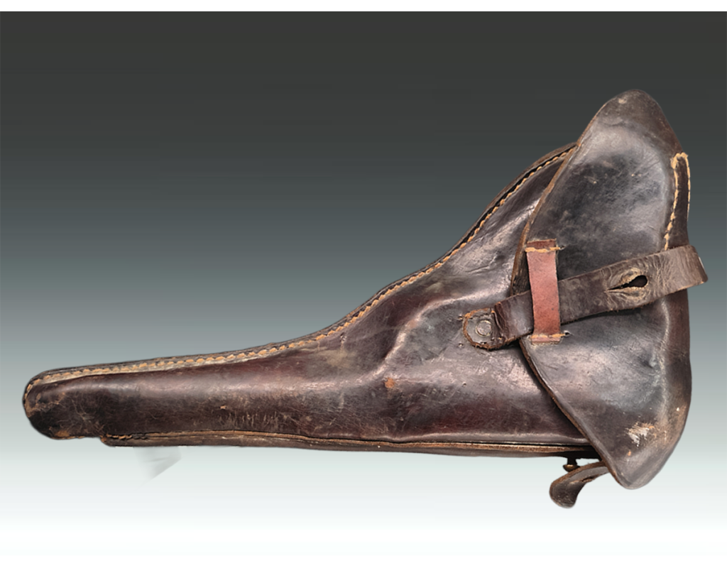 Militaria ETUI EN CUIR HOLTER PISTOLET LUGER ARTILLERIE DE 1915 {PRODUCT_REFERENCE} - 1