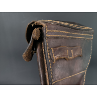 Militaria ETUI EN CUIR HOLTER PISTOLET LUGER ARTILLERIE DE 1915 {PRODUCT_REFERENCE} - 4