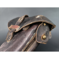 Militaria ETUI EN CUIR HOLTER PISTOLET LUGER ARTILLERIE DE 1915 {PRODUCT_REFERENCE} - 5