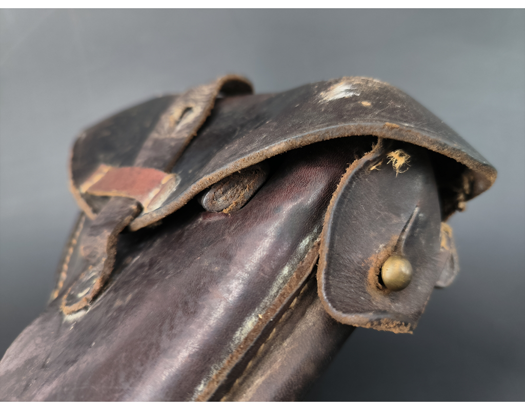 Militaria ETUI EN CUIR HOLTER PISTOLET LUGER ARTILLERIE DE 1915 {PRODUCT_REFERENCE} - 5