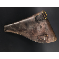 Militaria ETUI CUIR HOLSTER REVOLVER 1892 CIVIL NUMERO AFFECTATION MILITAIRE {PRODUCT_REFERENCE} - 3