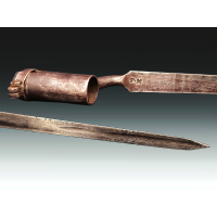 Militaria RARE BAIONNETTE MODELE 1771  REF  ABC 659 {PRODUCT_REFERENCE} - 2