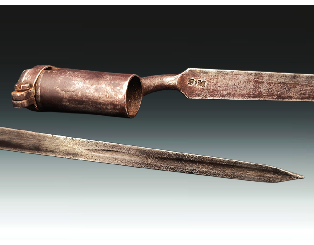 Militaria RARE BAIONNETTE MODELE 1771  REF  ABC 659 {PRODUCT_REFERENCE} - 2