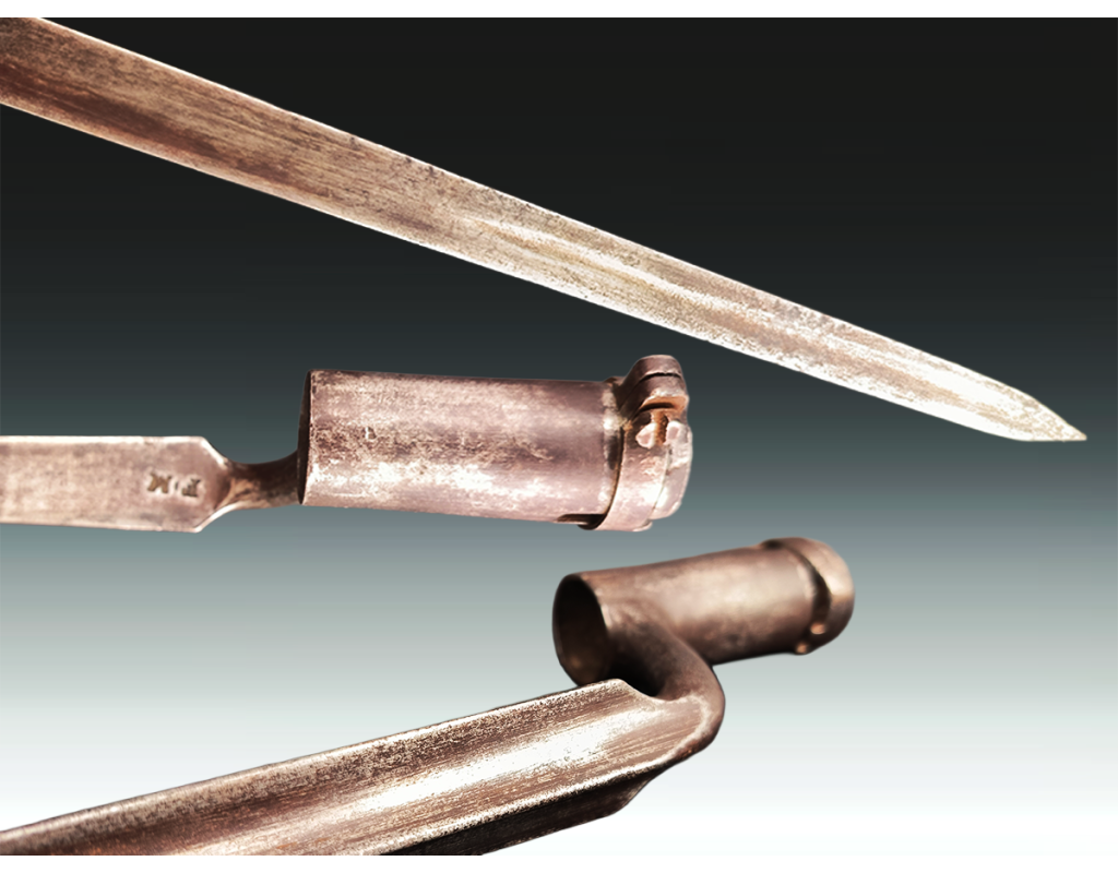 Militaria RARE BAIONNETTE MODELE 1771  REF  ABC 659 {PRODUCT_REFERENCE} - 5