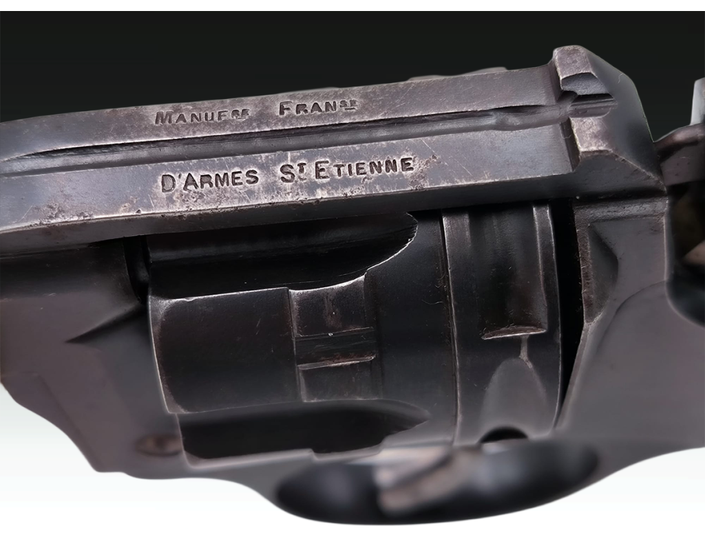 Armes de Poing REVOLVER MODELE 1892 CIVIL CALIBRE 8MM MANUFACTURE FRANCAISE D'ARMES DE SAINT-ETIENNE XIXè {PRODUCT_REFERENCE} -