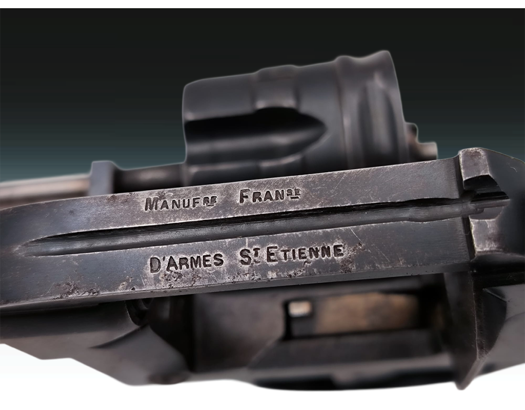 Armes de Poing REVOLVER MODELE 1892 CIVIL CALIBRE 8MM MANUFACTURE FRANCAISE D'ARMES DE SAINT-ETIENNE XIXè {PRODUCT_REFERENCE} -