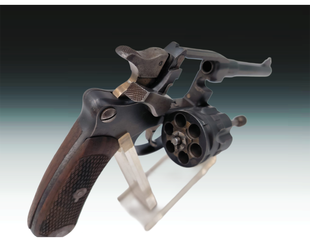 Armes de Poing REVOLVER MODELE 1892 CIVIL CALIBRE 8MM MANUFACTURE FRANCAISE D'ARMES DE SAINT-ETIENNE XIXè {PRODUCT_REFERENCE} -