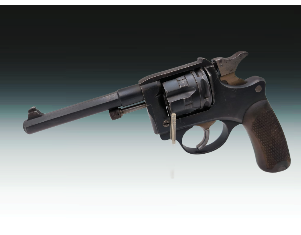 Armes de Poing REVOLVER MODELE 1892 CIVIL CALIBRE 8MM MANUFACTURE FRANCAISE D'ARMES DE SAINT-ETIENNE XIXè {PRODUCT_REFERENCE} -