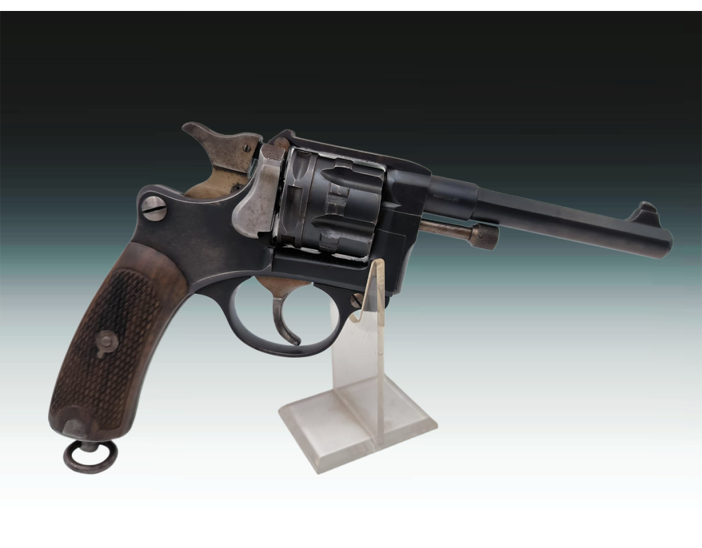 Armes de Poing REVOLVER MODELE 1892 CIVIL CALIBRE 8MM MANUFACTURE FRANCAISE D'ARMES DE SAINT-ETIENNE XIXè {PRODUCT_REFERENCE} -
