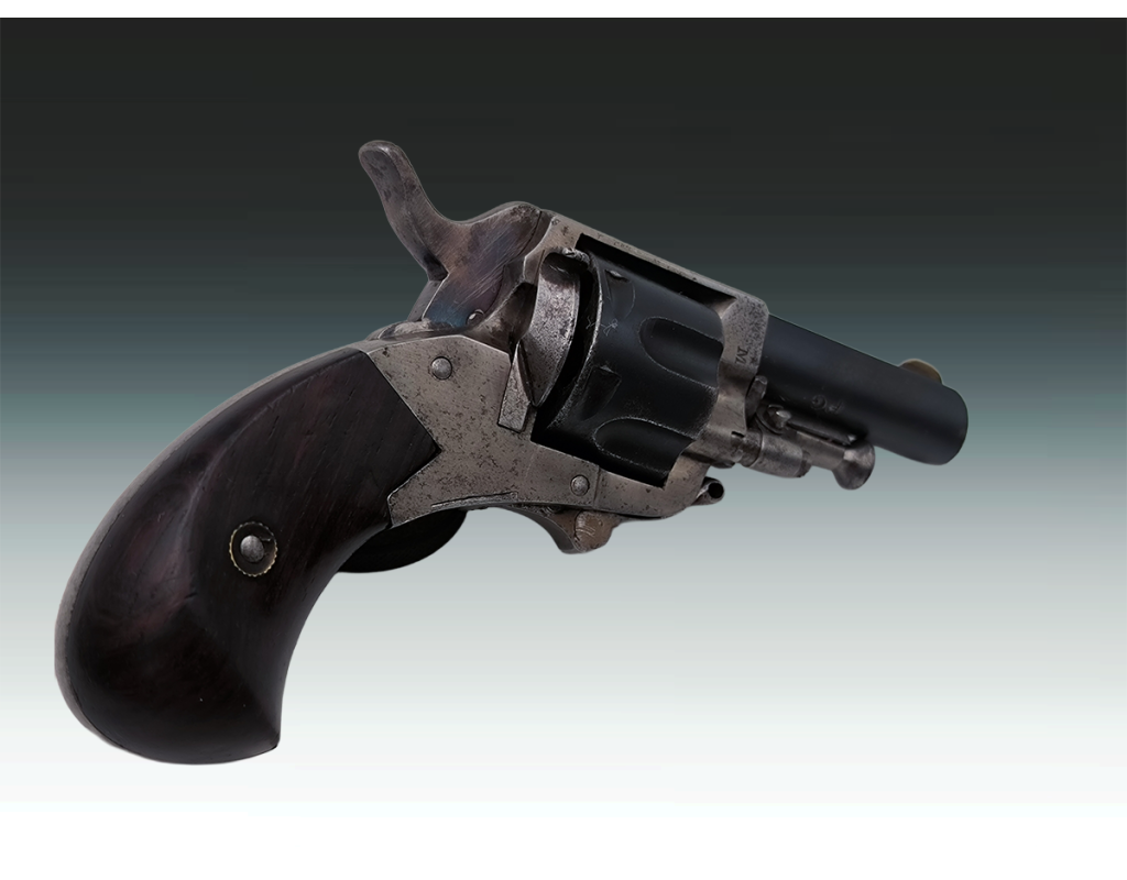 Armes de Poing REVOLVER BULLDOG PUPPY CALIBRE 22 COURT SA DA - BELGIQUE XIXè {PRODUCT_REFERENCE} - 1