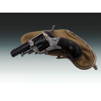 Armes de Poing REVOLVER BULLDOG PUPPY CALIBRE 22 COURT SA DA - BELGIQUE XIXè {PRODUCT_REFERENCE} - 3