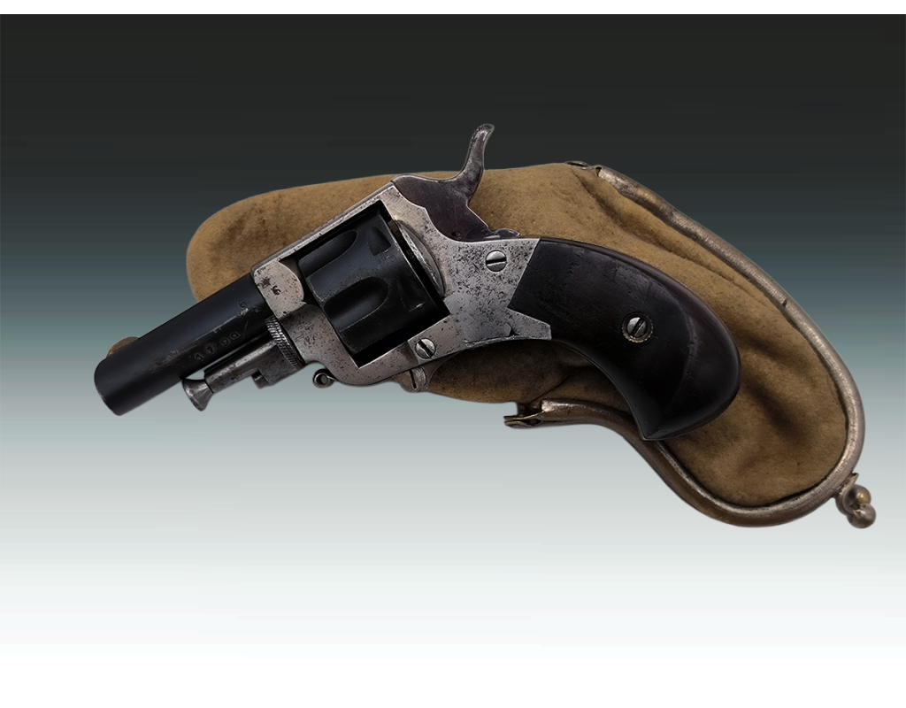 Armes de Poing REVOLVER BULLDOG PUPPY CALIBRE 22 COURT SA DA - BELGIQUE XIXè {PRODUCT_REFERENCE} - 3
