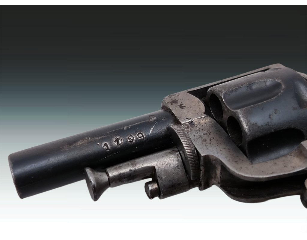 Armes de Poing REVOLVER BULLDOG PUPPY CALIBRE 22 COURT SA DA - BELGIQUE XIXè {PRODUCT_REFERENCE} - 4