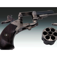 Armes de Poing REVOLVER BULLDOG PUPPY CALIBRE 22 COURT SA DA - BELGIQUE XIXè {PRODUCT_REFERENCE} - 9