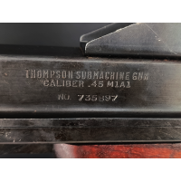 Armes Neutralisées PM  THOMPSON M1 A1 USA WW2  NEUTRALISTION UE 2025 {PRODUCT_REFERENCE} - 5