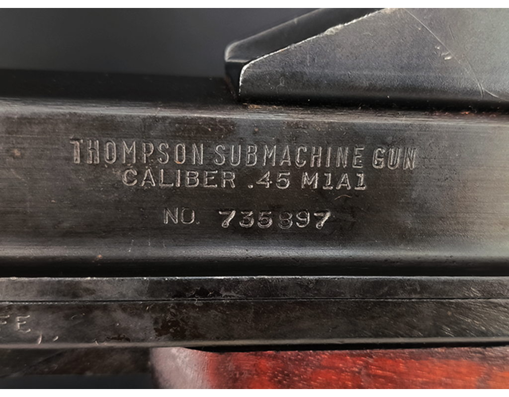 Armes Neutralisées PM  THOMPSON M1 A1 USA WW2  NEUTRALISTION UE 2025 {PRODUCT_REFERENCE} - 5