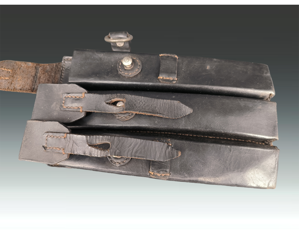 Militaria WW2 MP 40 PORTE CHARGEUR CUIR MP40 {PRODUCT_REFERENCE} - 7