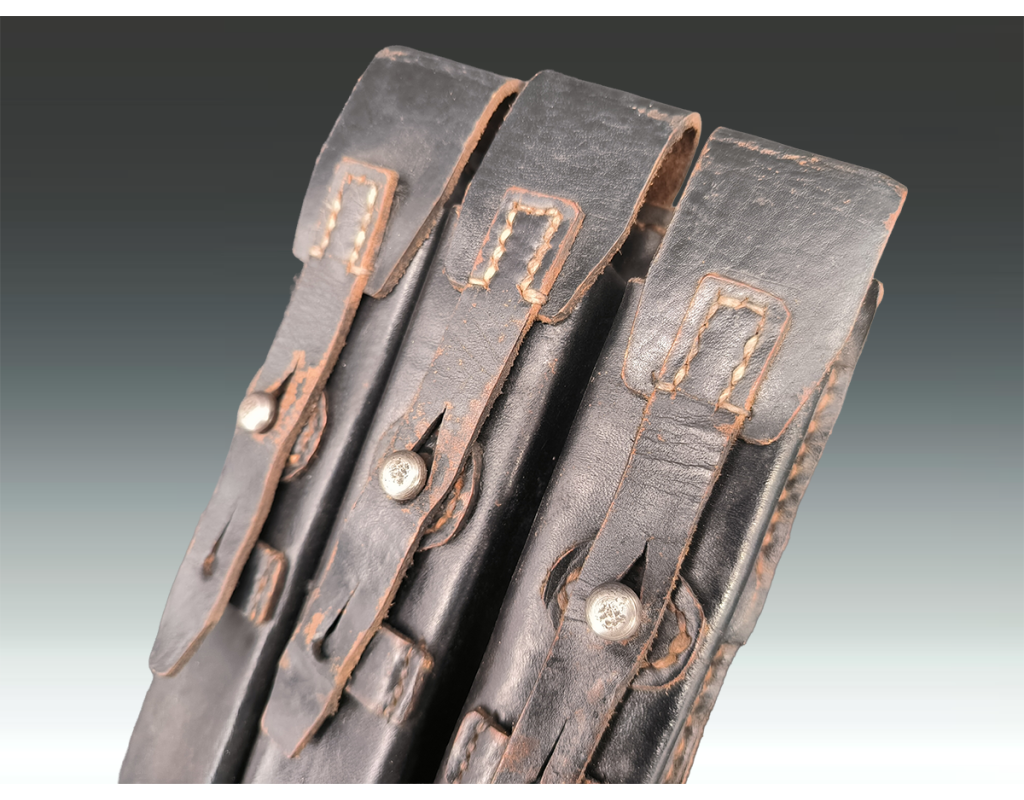 Militaria WW2 MP 40 PORTE CHARGEUR CUIR MP40 {PRODUCT_REFERENCE} - 10