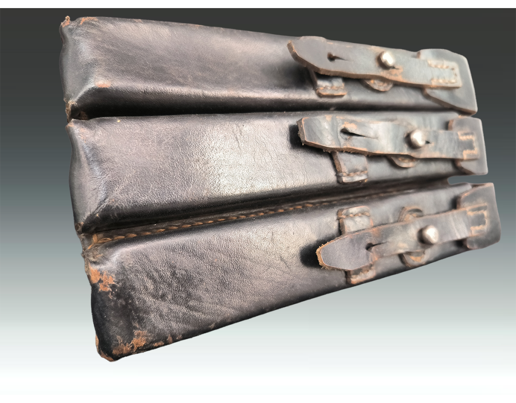 Militaria WW2 MP 40 PORTE CHARGEUR CUIR MP40 {PRODUCT_REFERENCE} - 11