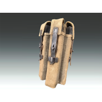 Militaria WW2 MP 40 PORTE CHARGEUR TOILE CACHOU MP40 {PRODUCT_REFERENCE} - 6