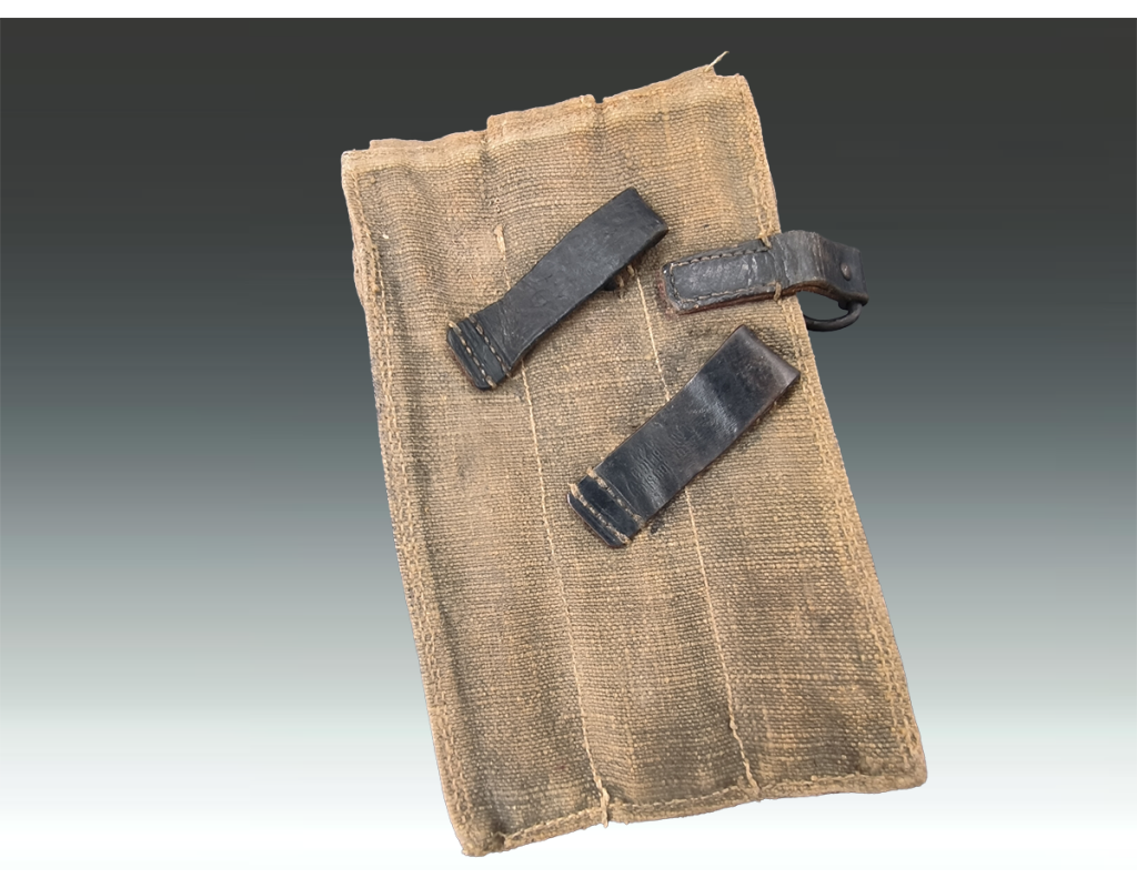 Militaria WW2 MP 40 PORTE CHARGEUR TOILE CACHOU MP40 {PRODUCT_REFERENCE} - 7