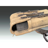 Militaria WW2 MP 40 PORTE CHARGEUR TOILE CACHOU MP40 {PRODUCT_REFERENCE} - 14
