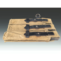 Militaria WW2 MP 40 PORTE CHARGEUR TOILE CACHOU MP40 {PRODUCT_REFERENCE} - 8