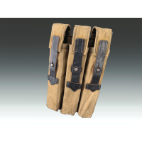 Militaria WW2 MP 40 PORTE CHARGEUR TOILE CACHOU MP40 {PRODUCT_REFERENCE} - 9