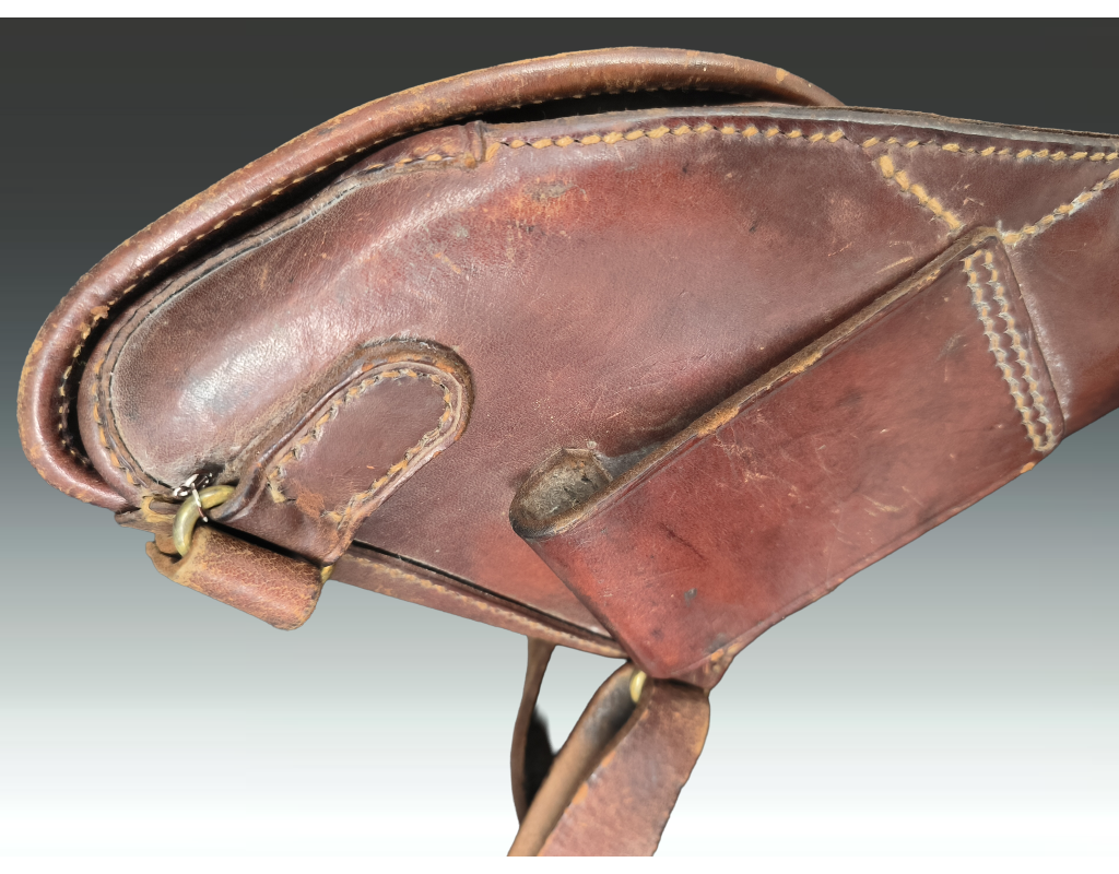 Militaria ETUI COMPLET  REVOLVER MAS 1873 MODELE 1876 D'NFANTERIE  TAMPON RECEPTION 1894 - FRANCE IIIè République {PRODUCT_REFER