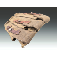 Militaria WW2 MP 40 PORTE CHARGEUR TOILE CACHOU MP40 {PRODUCT_REFERENCE} - 3