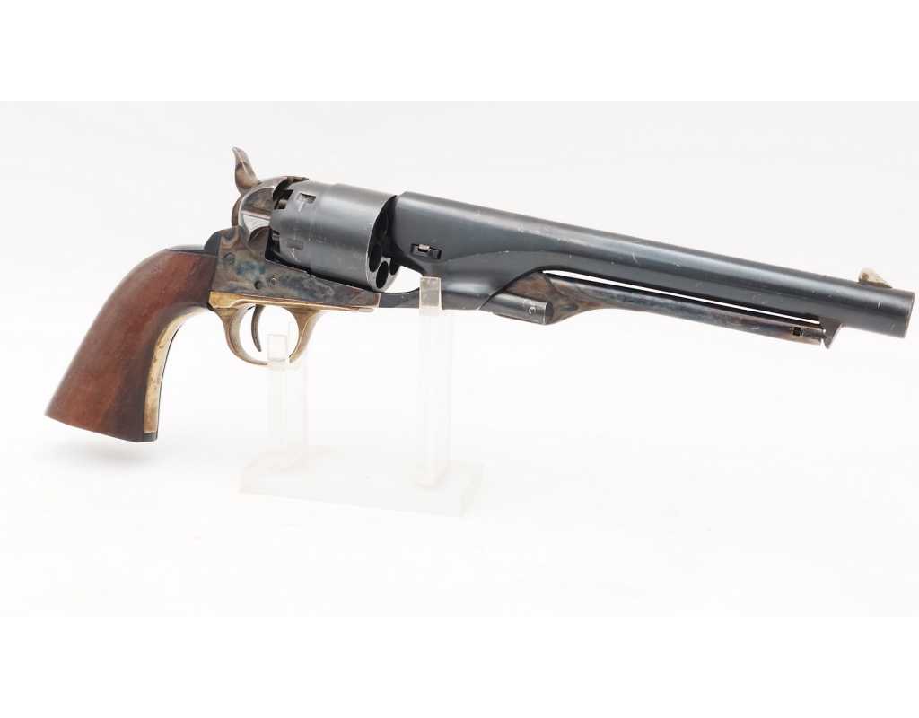 Armes de Poing REVOLVER POUDRE NOIRE MADE IN BELGIUM 1860 COLT CENTENIAL TRADE MARK NEW MODEL ARMY CALIBRE 44 {PRODUCT_REFEREN