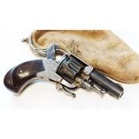 Armes de Poing PETIT REVOLVER DE POCHE PUPPY TYPE BULL DOG SA.DA CALIBRE 22 SHORT - BELGIQUE XIXè {PRODUCT_REFERENCE} - 4