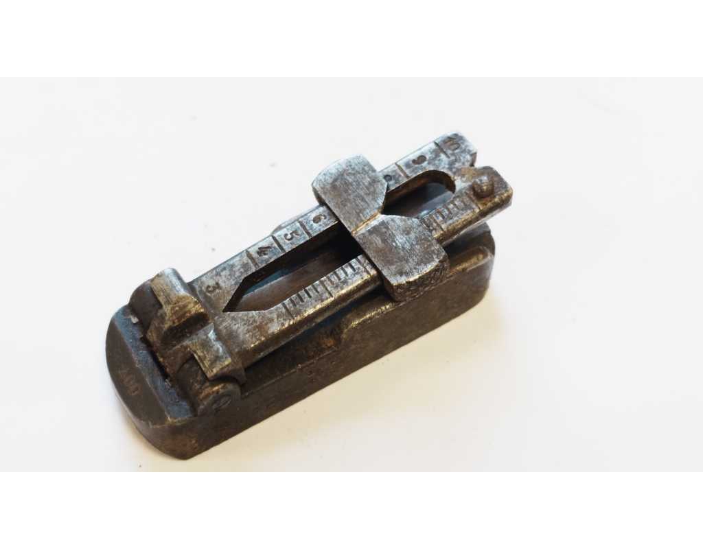 Pièces détachées en ligne HAUSSE COMPLETE CARABINE ET MOUSQUETON GRAS 1874 CHASSEPOT 1866 {PRODUCT_REFERENCE} - 2