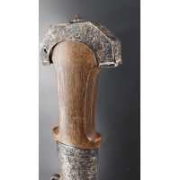 Armes Blanches POIGNARD MAROCAIN XVIIIè KHENDJER EN VERMEIL - GRIFFE DE LION DE LA GARDE NOIRE DES SULTANS {PRODUCT_REFERENCE}