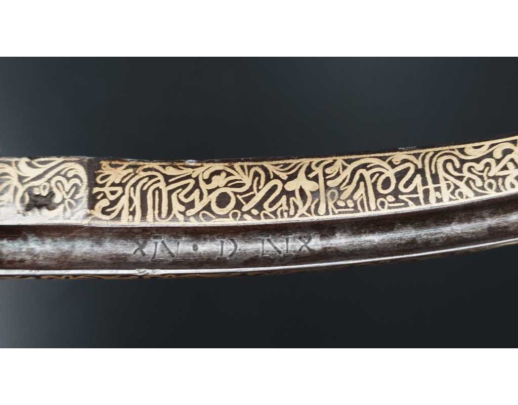 Armes Blanches POIGNARD MAROCAIN XVIIIè KHENDJER EN VERMEIL - GRIFFE DE LION DE LA GARDE NOIRE DES SULTANS {PRODUCT_REFERENCE}