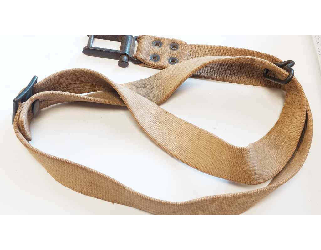 Militaria RARE BRETELLE 98G FABRICATION ERSATZ EN TOILE POUR FUSIL GEWEHR G98 - ALLEMAGNE WW1 {PRODUCT_REFERENCE} - 6