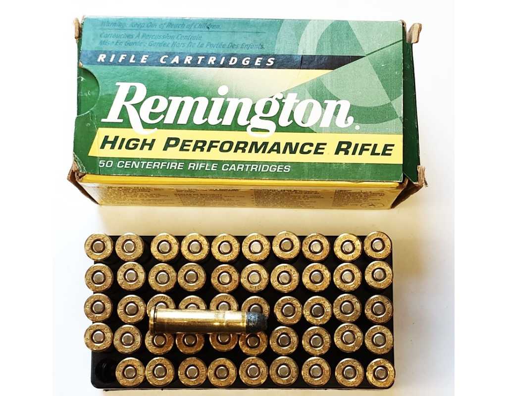 Catalogue Magasin BOITE MUNITIONS 32/20 WINCHESTER 50 CARTOUCHES NEUVES 32WCF REMINGTON HIGH PERFORMANCE 100 GRAIN {PRODUCT_REFE