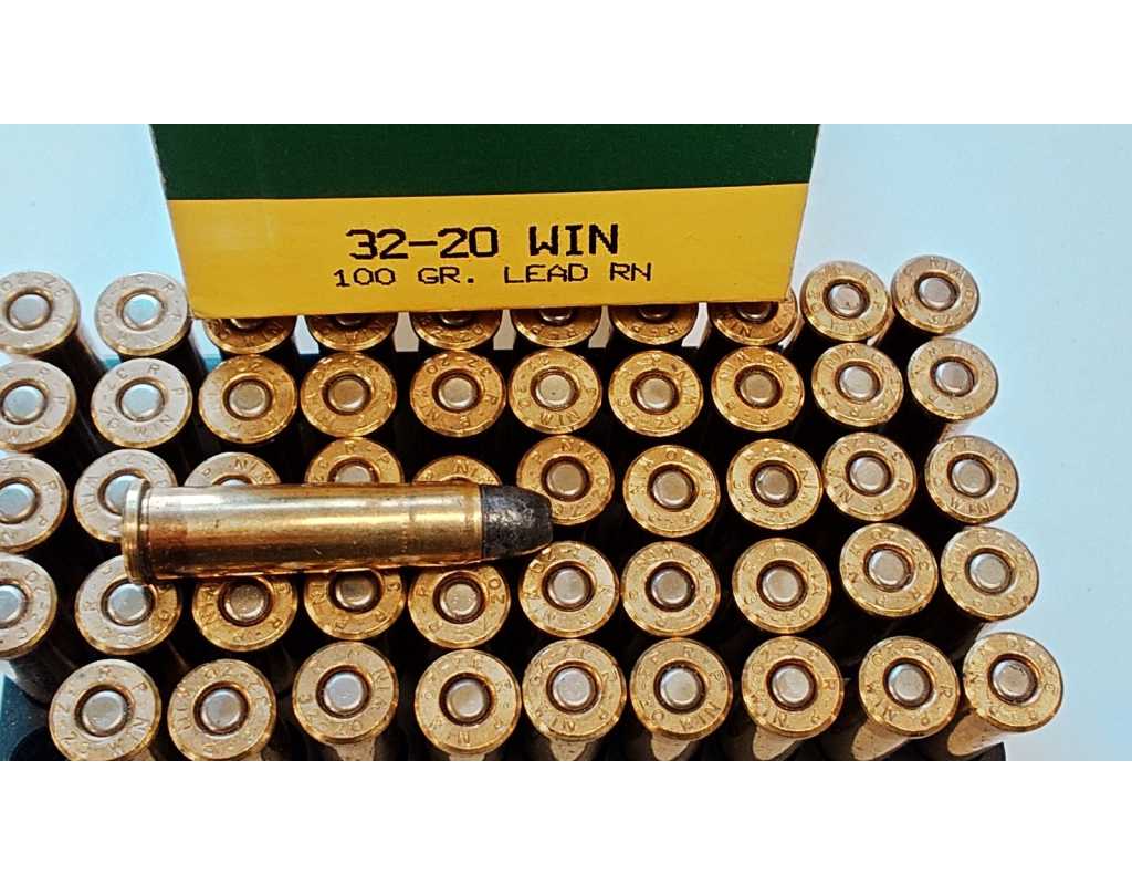 Catalogue Magasin BOITE MUNITIONS 32/20 WINCHESTER 50 CARTOUCHES NEUVES 32WCF REMINGTON HIGH PERFORMANCE 100 GRAIN {PRODUCT_REFE