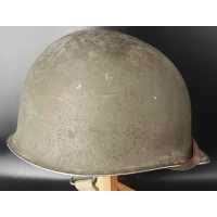 Militaria CASQUE US Modèle M1 A1 LIBERATION CHAUMES EN BRIE 1944 SEINE ET MARNE - USA WW2 {PRODUCT_REFERENCE} - 5