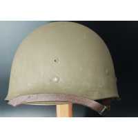 Militaria CASQUE US Modèle M1 A1 LIBERATION CHAUMES EN BRIE 1944 SEINE ET MARNE - USA WW2 {PRODUCT_REFERENCE} - 13