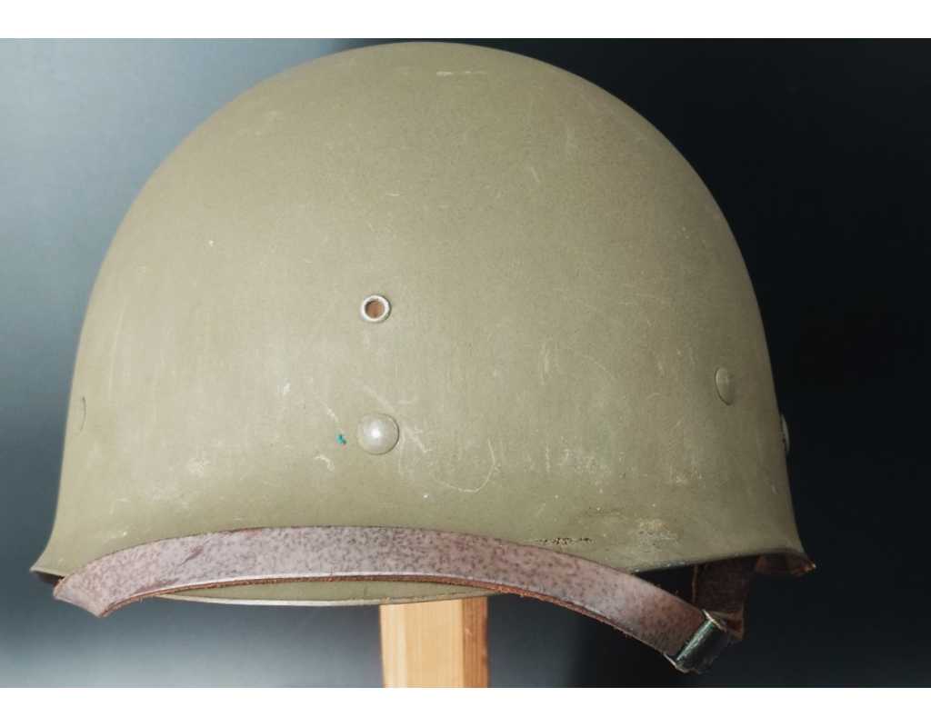 Militaria CASQUE US Modèle M1 A1 LIBERATION CHAUMES EN BRIE 1944 SEINE ET MARNE - USA WW2 {PRODUCT_REFERENCE} - 13