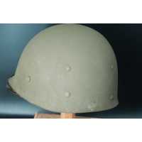 Militaria CASQUE US Modèle M1 A1 LIBERATION CHAUMES EN BRIE 1944 SEINE ET MARNE - USA WW2 {PRODUCT_REFERENCE} - 15
